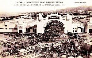 ALGER - FOIRE-EXPO - INAUGURATION 1921
